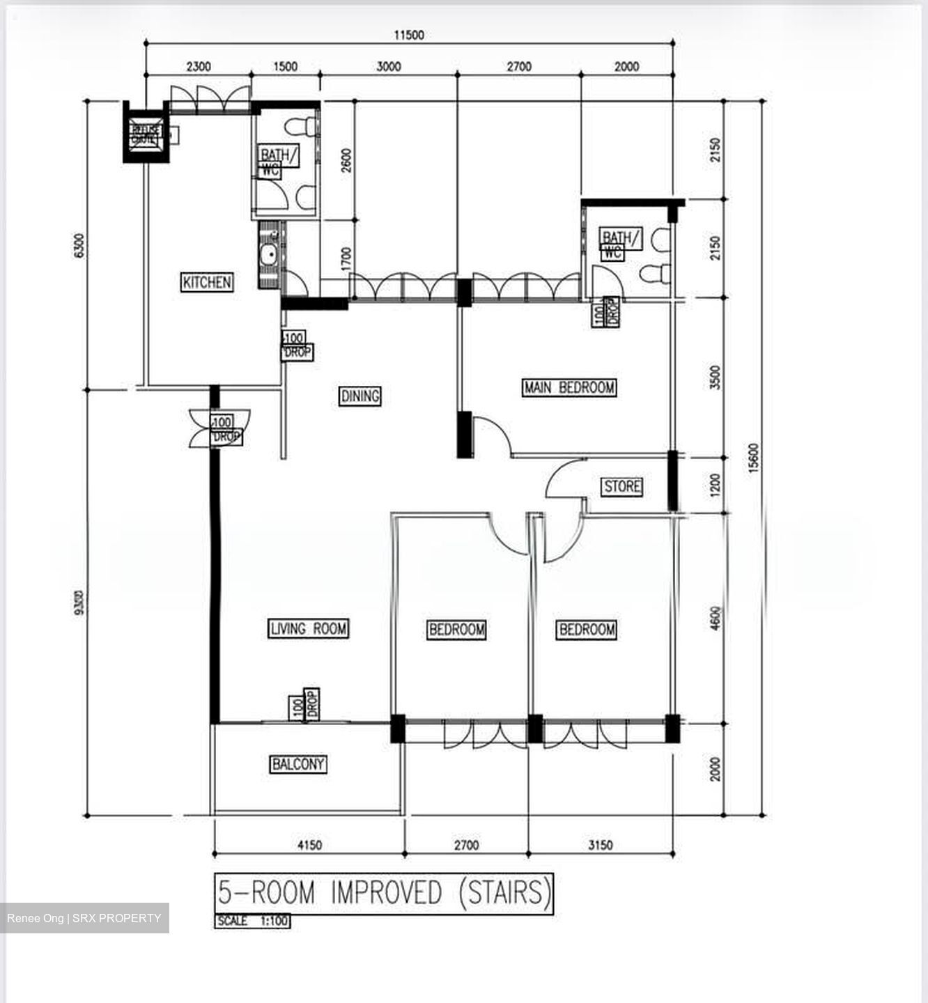 Blk 154 Chong Pang Vista (Yishun), HDB 5 Rooms #553769251